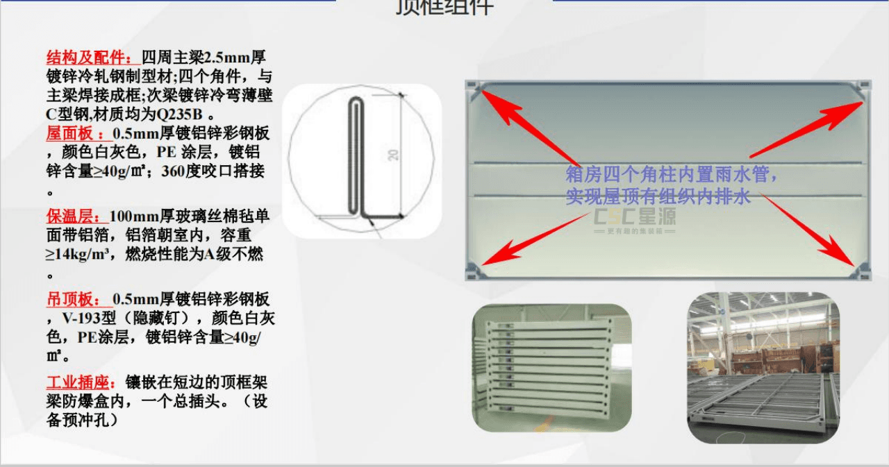 顶部结构与排水组织工艺图