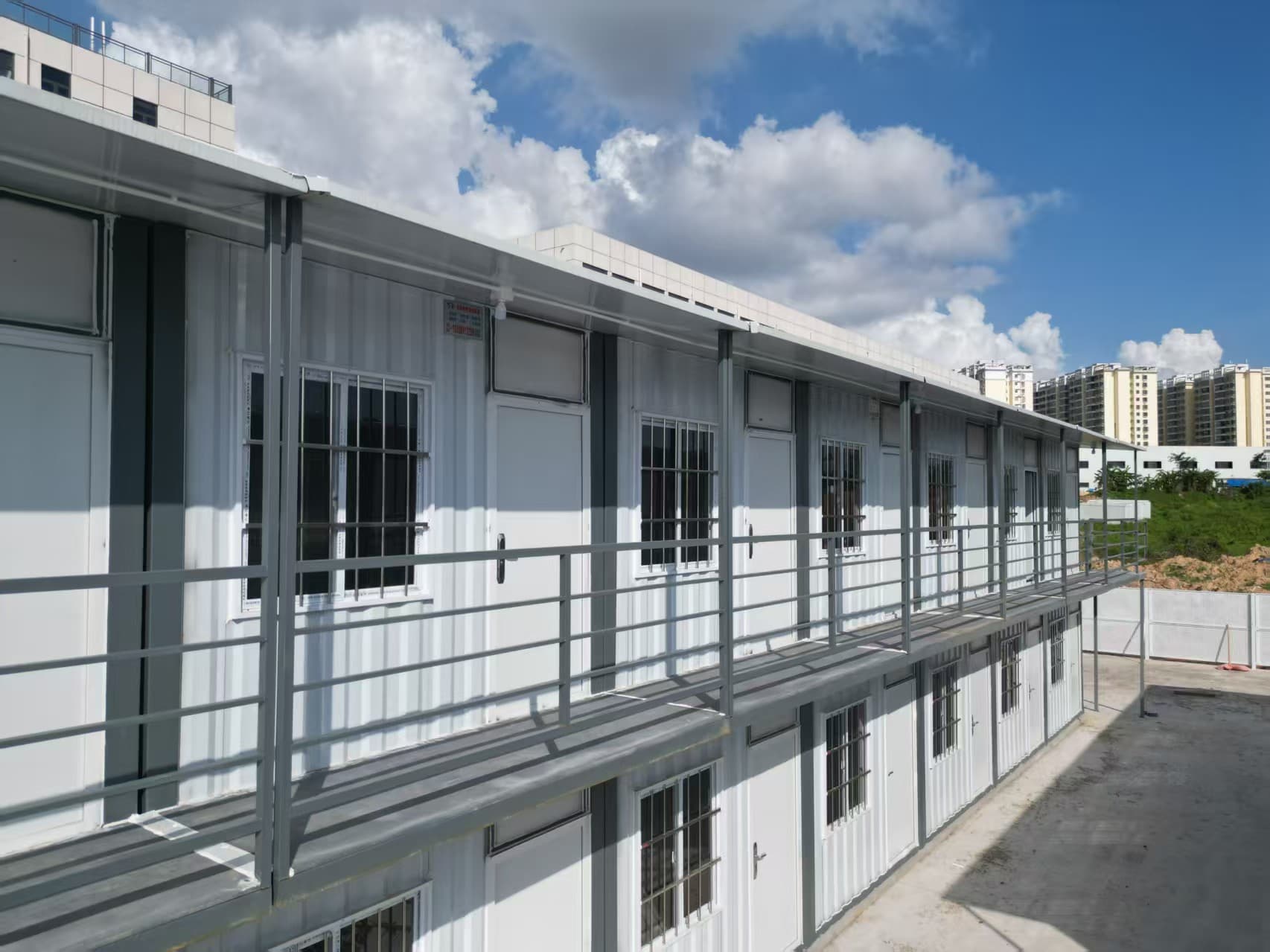 标准化宿舍与走廊模块